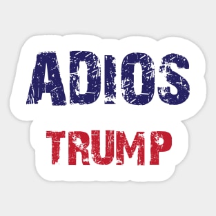 Adios Trump Sticker